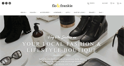 Desktop Screenshot of floandfrankie.com